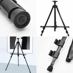 [셀러에이드]금속 접이식 이젤 스탠드 화이트보드 철제 아트이젤