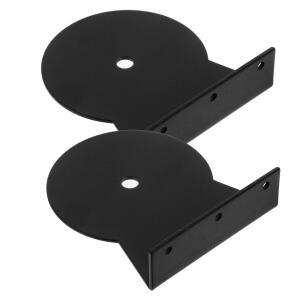 2개 고양이 클라이밍 프레임 홀더 퍼치 브래킷 스크래치 폴 벽걸이 앵커 트리 선반