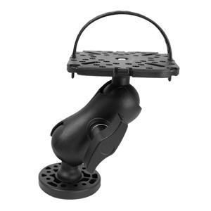 Fish Mount 해양 보트 전자 360도 회전 둥근 바닥 사각형 범용 브래킷 쉬운 설치