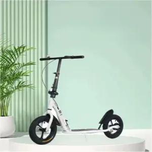 수동 킥보드 성인 광폭휠 고학년 두발 스포츠 브레이크 출퇴근용 핸드 어른휠