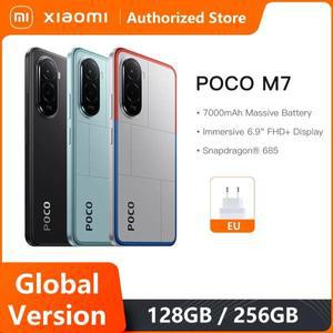 글로벌 버전 포코 M7 스마트폰 스냅드래곤 685 NFC 7000mAh 배터리 6.9인치 FHD+ 디스플레이 50MP AI