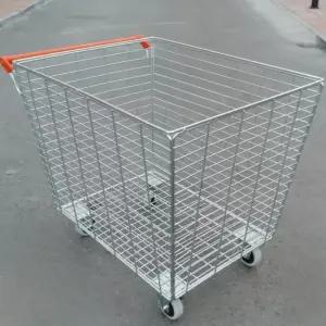 업소용 세탁물 카트 사우나 객실 수거함 의류 접이식