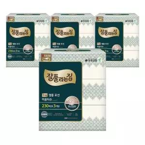 [잘풀리는집] 명품 로션 미용티슈 230매 3입 4팩[35829756]