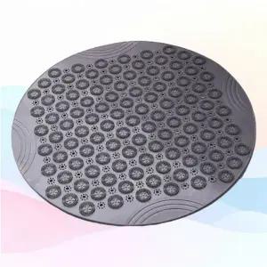 (색상 그레이)발세척매트 풋브러쉬 욕실 흡착 발 매트 브러쉬 풋솔