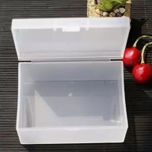 플라스틱 약통케이스 악세사리통 비즈통 건전지보관케이스 사각케이스