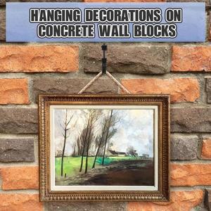 액세서리 스테인레스 스틸 벽돌 후크 클립 헤비 듀티 조정 가능한 벽 드릴 없음 범용 클램프