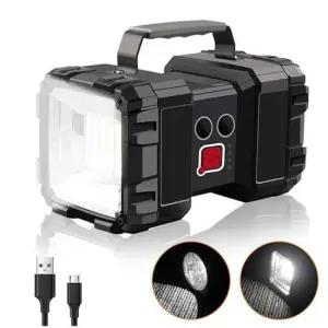 서치라이트 양면사용 LED 랜턴 후레쉬 투광기 XHP70