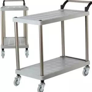 2단 카트 다용도 업소용 서빙 플라스틱 주방용 조립식카트