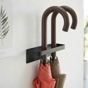 우산꽂이 무타공 철제 접착 현관 우산 보관함 LIV077