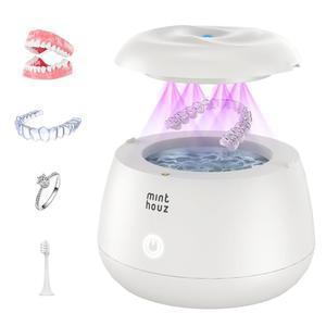 민투즈 리테이너 기계 틀니용 포드 마우스 200ML 모든 칫솔 얼라이너 48kHz 가드 기기에 용량의 보석