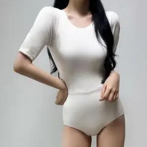 수영복이너 L XL 퍼프 절개라인 모노키니 원피스 (44~77)M