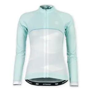 자전저상의 자전거 상의 옷 라이딩의류 여성 민트밴드 긴팔저지