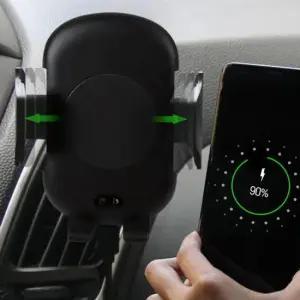 자동충전 무선 충전 자동 슬라이드 차량용 거치대 C10