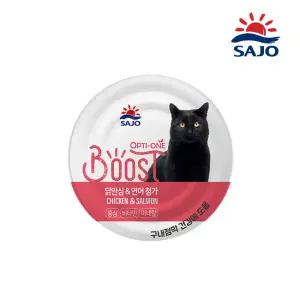 사조 옵티원 부스트캔 닭안심과 연어 160g 12개