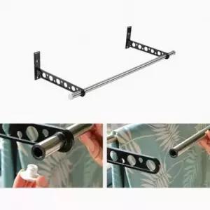 [SBD] 접이식 블랙 이불 창틀 알루미늄 세트 창틀 건조 173cm 빨래건조대