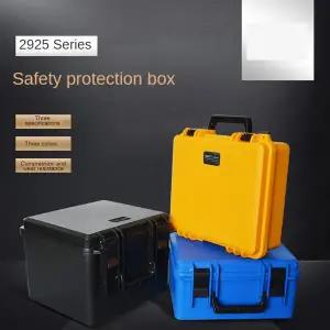 휴대용 PP 두꺼운 플라스틱 도구 상자 스펀지가 있는 전기 도구 상자 견고한 하드 케이스 비행 케이스 가정
