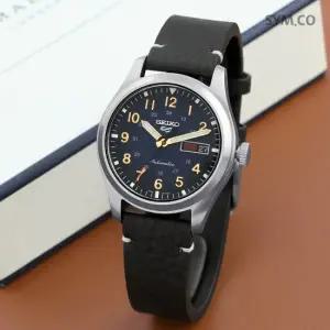 세이코5 SRPG39K1 오토매틱 데이데이트 100미터방수 빈티지 남자 가죽 시계 d7