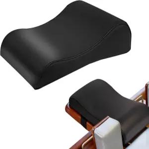 필라테스 리포머 헤드 앤 넥 서포트 베개 - 경추 정렬을 위한 인체공학적 쿠션 조절 가능한 스트랩이 있는