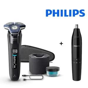 Skin IQ 7천시리즈 전기면도기 S7886 70+코털제거기 NT1620