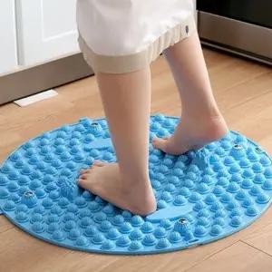 원형 발 미끄럼 지압 발바닥 매트 초대형