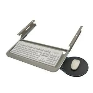 밑 트레이 슬라이딩 인출식 컴퓨터 데스크탑 받침대 키보드 책상
