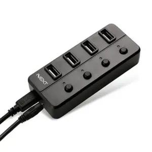 데이터 멀티 유전원 usb 2.0 허브 포트 4