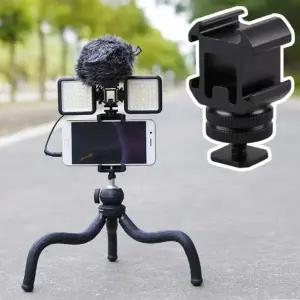 [골드스마일]홀더 촬영 카메라 스튜디오 조명 램프 LED 연결 다중