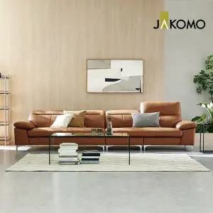 [신세계라이브쇼핑][자코모][장기무이자] 대디 6인 기능성 천연면피 소가죽 소파