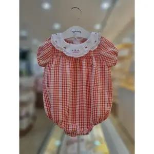 [아가방] 세이브존06 샤샤체크반팔바디수트 01T327958 (S48038790)