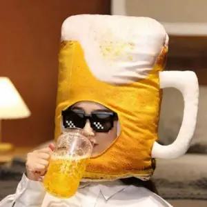 졸업사진 맥주모자 인형모자 컨셉촬영 쓸데없이 재밌