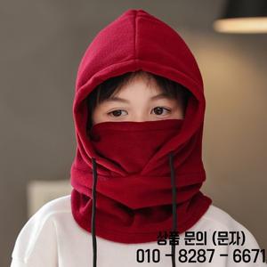 14세 이상 및 성인용 플리스 겨울 발라클라바 니트 후드 방풍 페이스 마스크 끈이 있는 따뜻한 모자 추운