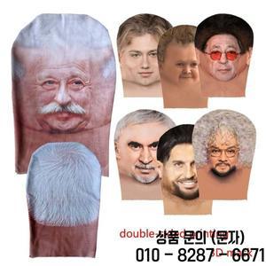 트렌디한 양면 인쇄 3D 풀페이스 마스크 헤드기어 발라클라바 후드 재미있는 파티 소품 탄력 메쉬