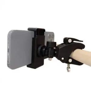 [골드스마일]스마트폰 고정 아이폰 카메라 휴대폰 거치대 홀더 봉