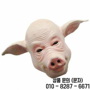 새로운 재미있는 돼지 얼굴 마스크 머리 커버 가장무도회 쇼 할로윈 소품