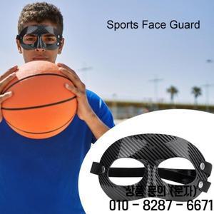 스포츠 페이스 마스크 조절 가능한 밴드 PVC 농구 소프트볼 훈련 커버 코