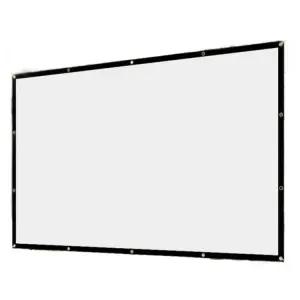 대형빔스크린 빔프로젝트천 접이식 야외행사 휴대용 방수코팅 고화질반사 설치간편