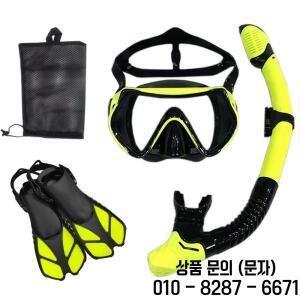 스노클링 다이빙 마스크 및 고글 수영 튜브 세트 성인 남녀공용