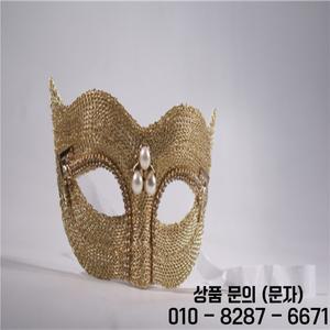 풀골드 반 얼굴 남성과 여성 마스크 할로윈 무대 댄스 파티 작은 14세 이상