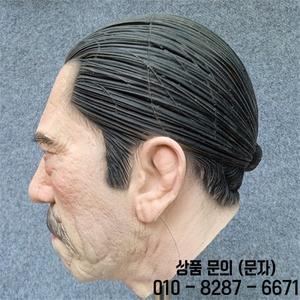 IVAN MASK 착용 가능한 왁스 피규어 BN 실리콘 실물 크기 조각품 (홈 데코 및 수집품용)