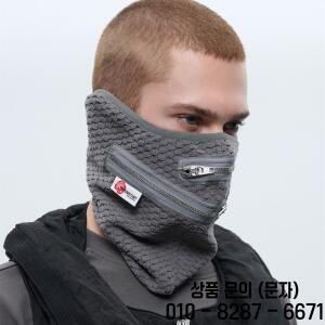 펑크 테크웨어 더블 지퍼 마스크 남성용 겨울 따뜻한 플리스 풀 페이스 다기능 조절 가능한 빈티지 커버