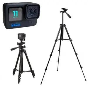 블랙 GOPRO 호환 액션캠 삼각대 스탠드 고프로10 11