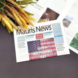 신문 촬영배경지 촬영 B 예쁜신문 배경 촬영소품