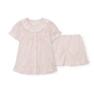 [오르시떼](강남점)여성 H143 제퍼 반소매 파자마 세트