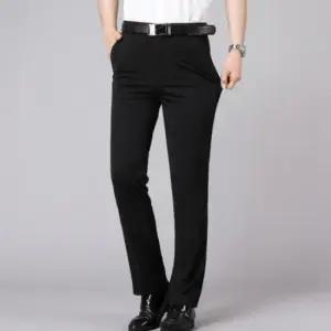 기모 슬랙스 겨울 밴딩 팬츠 슬림핏 바지 남성