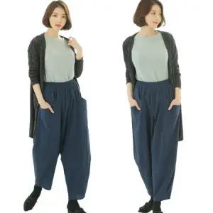 배기바지 특가 한복바지 절복 고무밴딩바지 통바지 엄마옷 사방스판