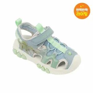 [보리보리/토박스]다이노솔즈 와일드 랩터 샌들 키즈 민트 DNKCG1TSWR11MIN