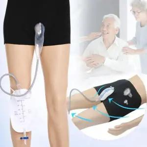 남자소변통 남성 도뇨관 팬티 노인 소변 요실금 주머니 간이 소변백 노인복지용구 남성요실금 실버용품 남자