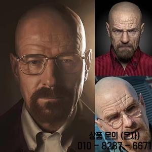 미스터 화이트 마스크 할로윈 새로운 대머리 노인 헤드 기어 실제 코스프레 소품 사진 액세서리