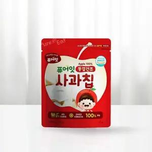 퓨어잇 FVF842A3 동결건조 사과칩 아이과자 과일100% 간식