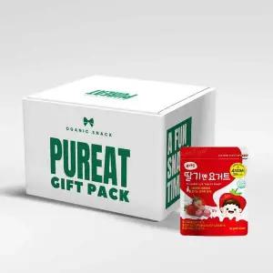 (선물세트) LNC532N1 퓨어잇 동결건조 요거트큐브 10봉세트 선물용 간식박스
